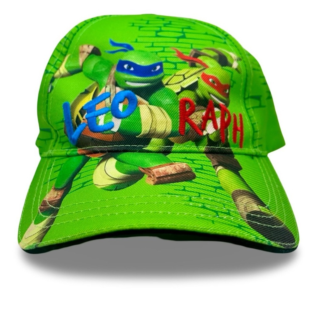 Nickelodeon Teenage Mutant Ninja Turtles Kids Snapback Ball Cap TMNT 2016‎ BTS